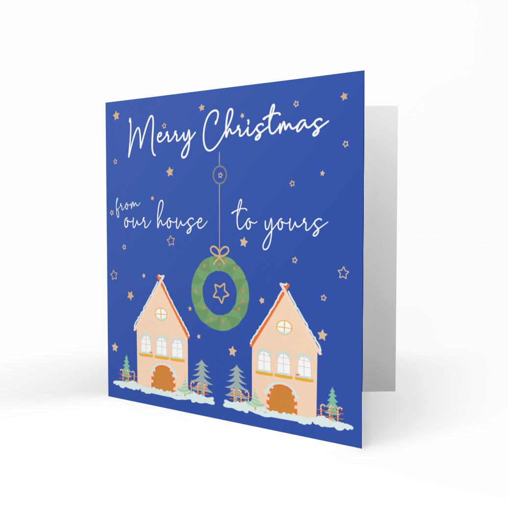 'From Our House To Yours' Greeting Cards Chasing Cards 