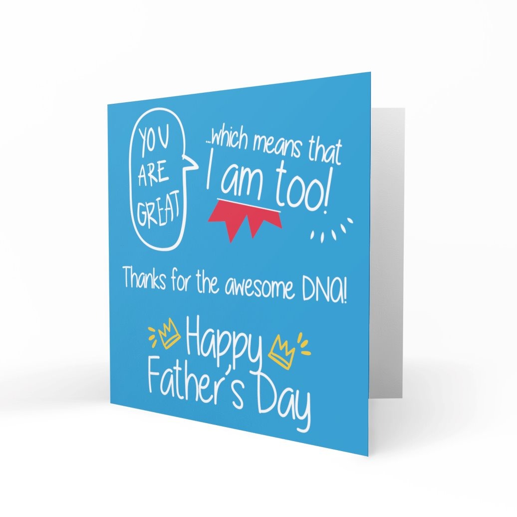 'Thanks For The DNA' Greeting Cards Chasing Cards 
