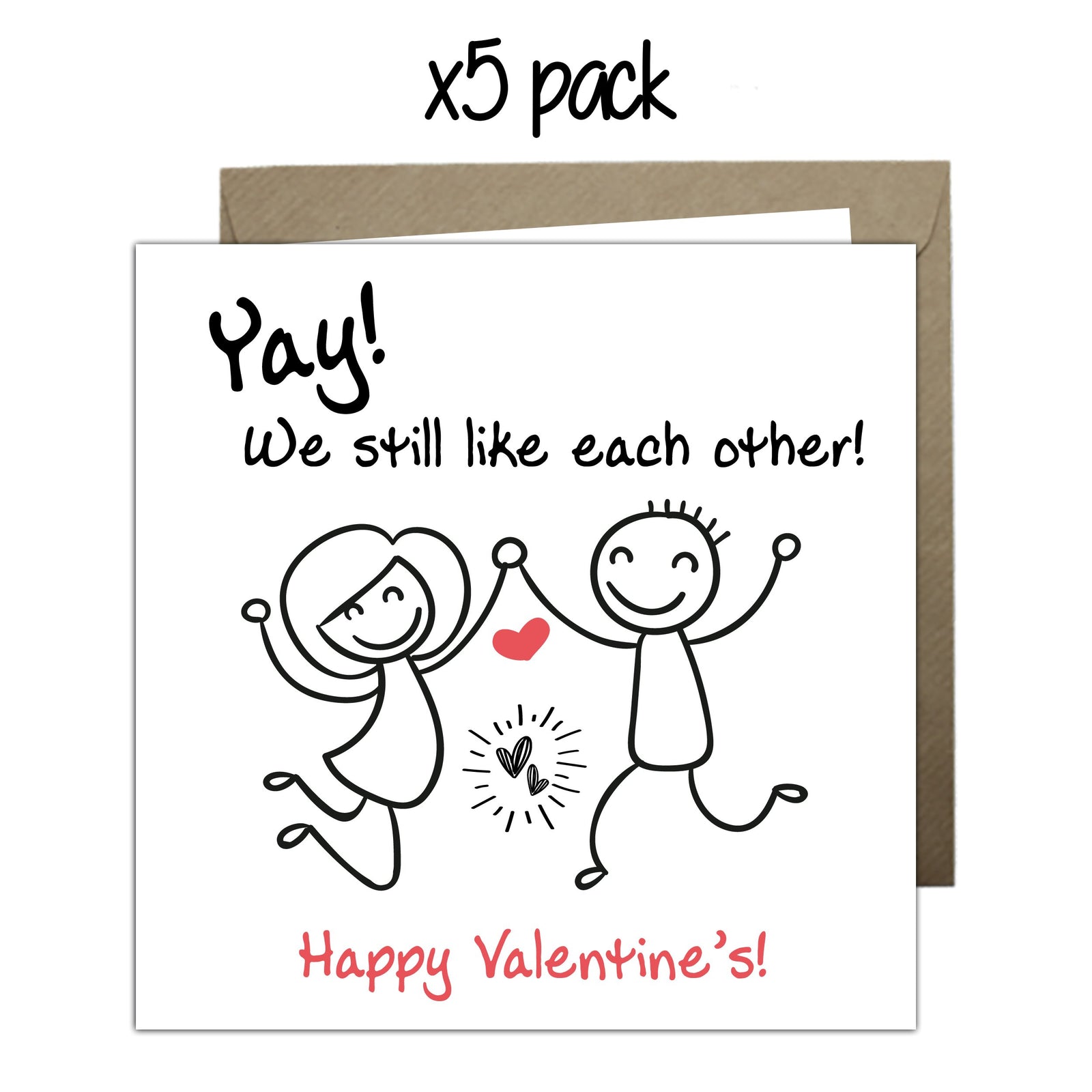Wholesale - 'Yay! We Still Like Each Other' Greeting Cards Chasing Cards 