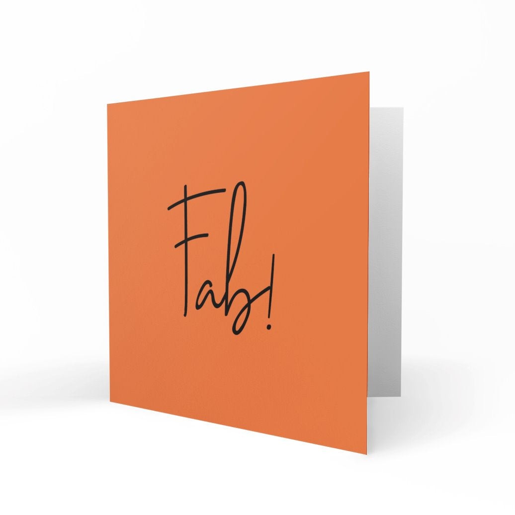 'Fab' Greeting Cards Chasing Cards 