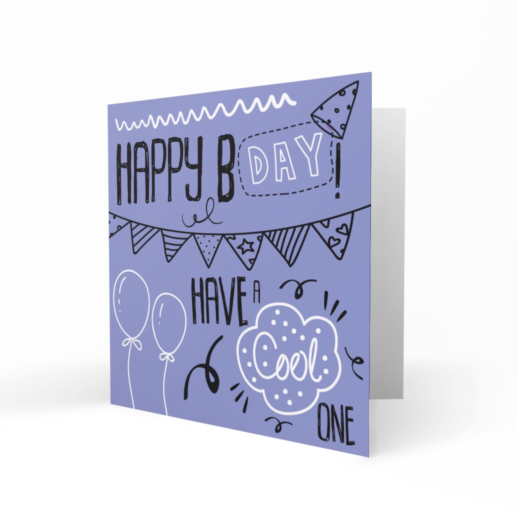 'Happy BDay' Greeting Cards Chasing Cards 