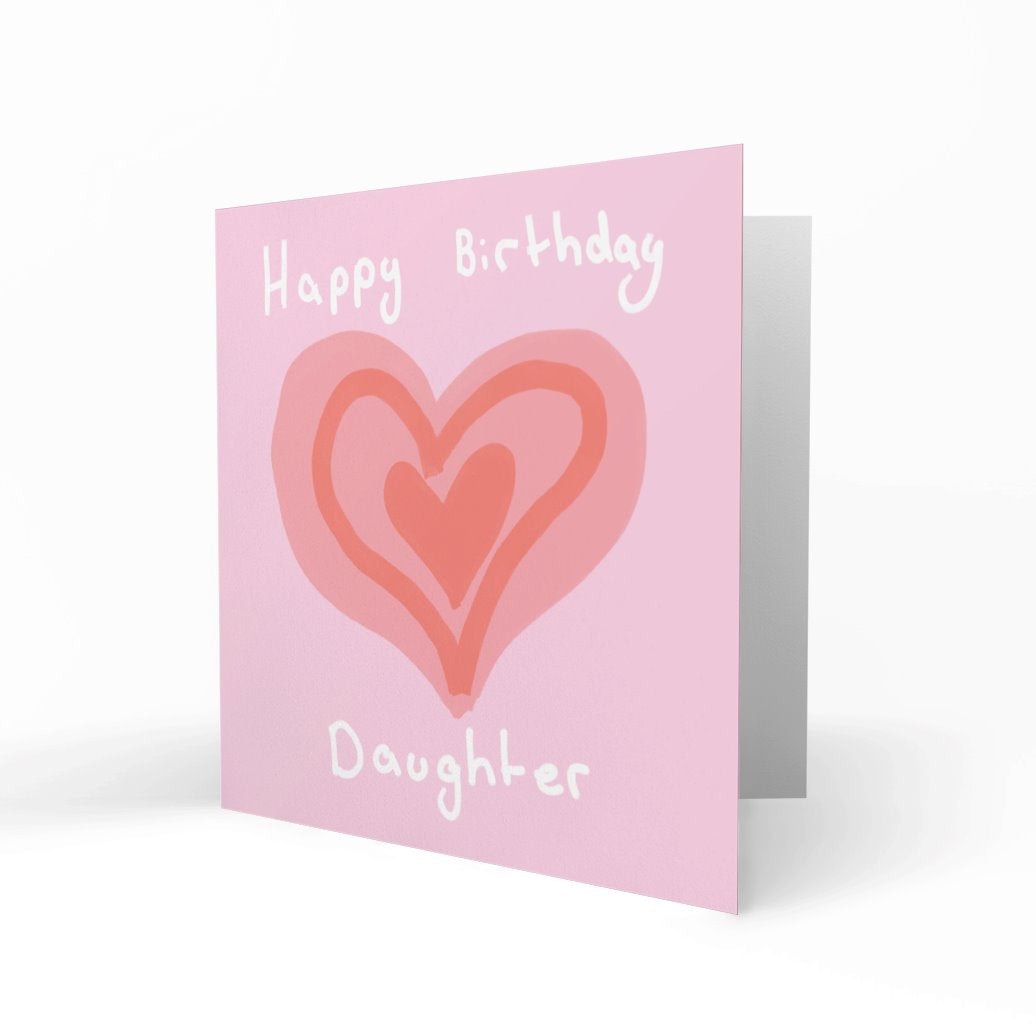 'Happy Birthday Daughter' Greeting Cards chasing cards 