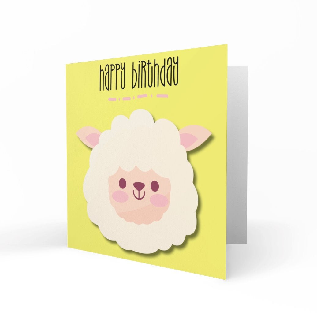 'Cutie Sheep' Greeting Cards Dotty Cloud 