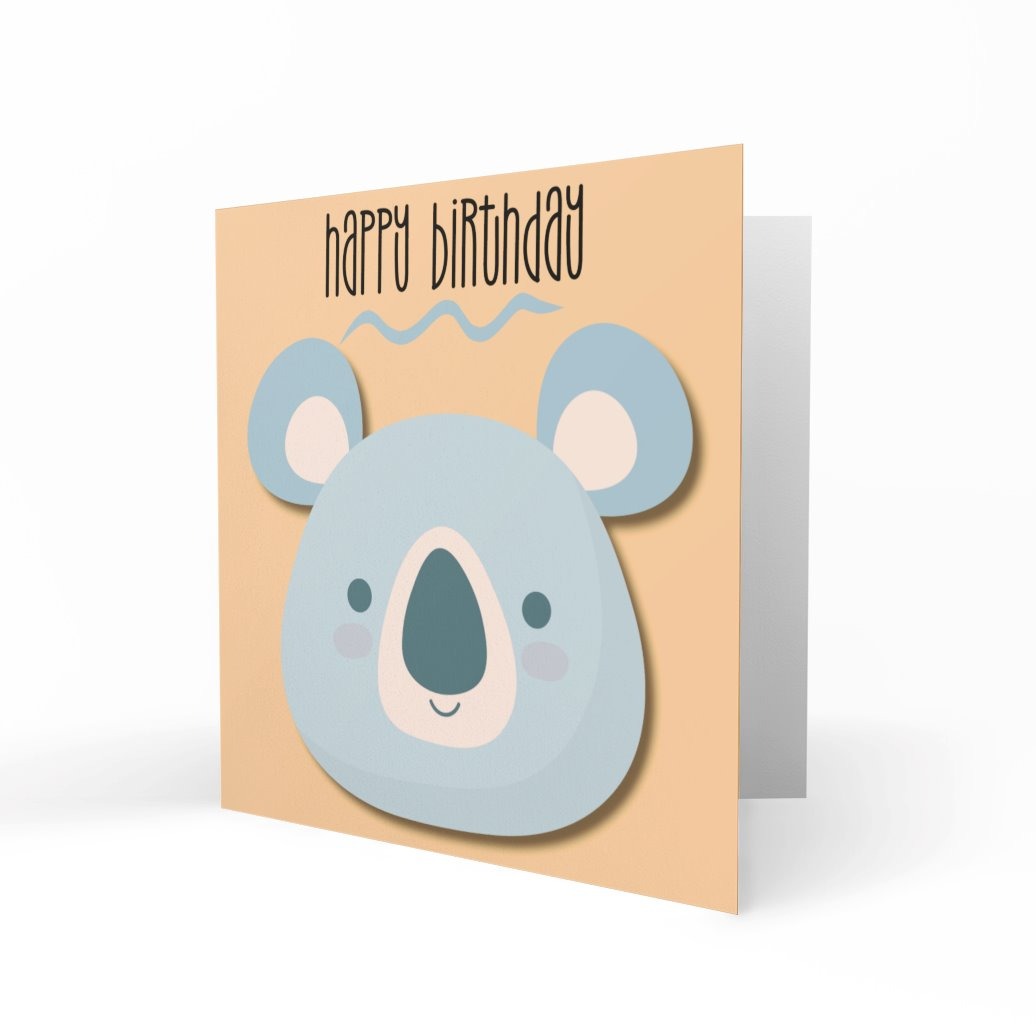 Wholesale - Cutie Koala Greeting Cards Dotty Cloud 