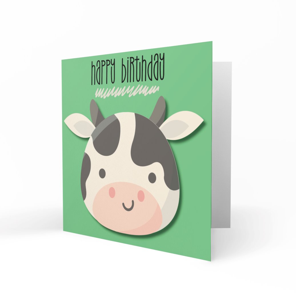 'Cutie Cow' Greeting Cards Dotty Cloud 