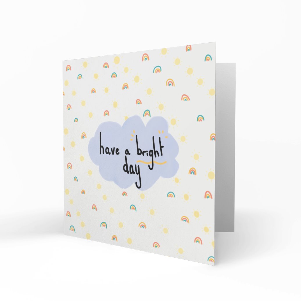 Wholesale - Have A Bright Day Greeting Cards chasing cards 