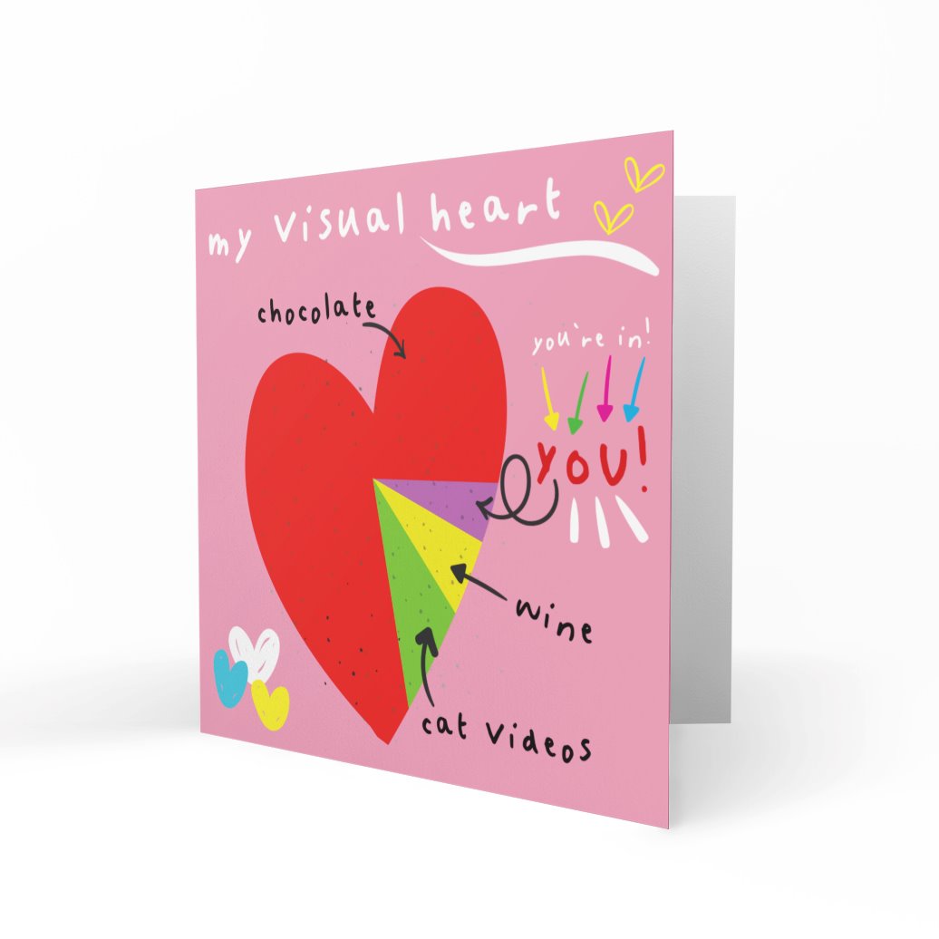 'My Visual Heart' Chasing Cards 