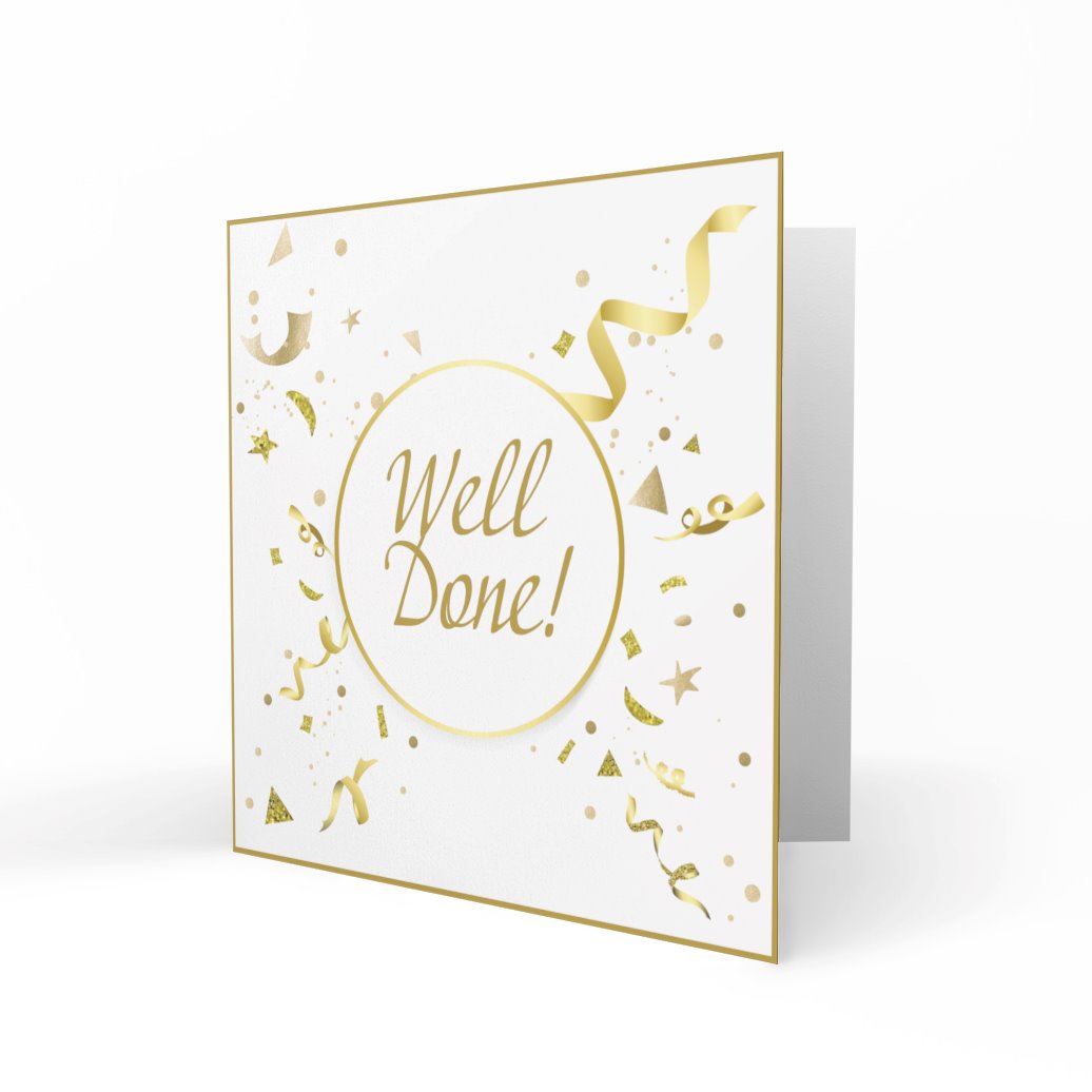 'Well Done' Greeting Cards Chasing Cards 