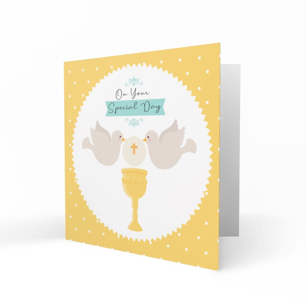 'On Your Special Day' Greeting Cards Paper Heart 