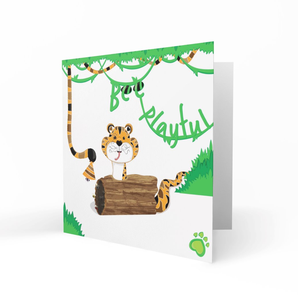 'Bee Playful' Greeting Cards Chasing Cards 