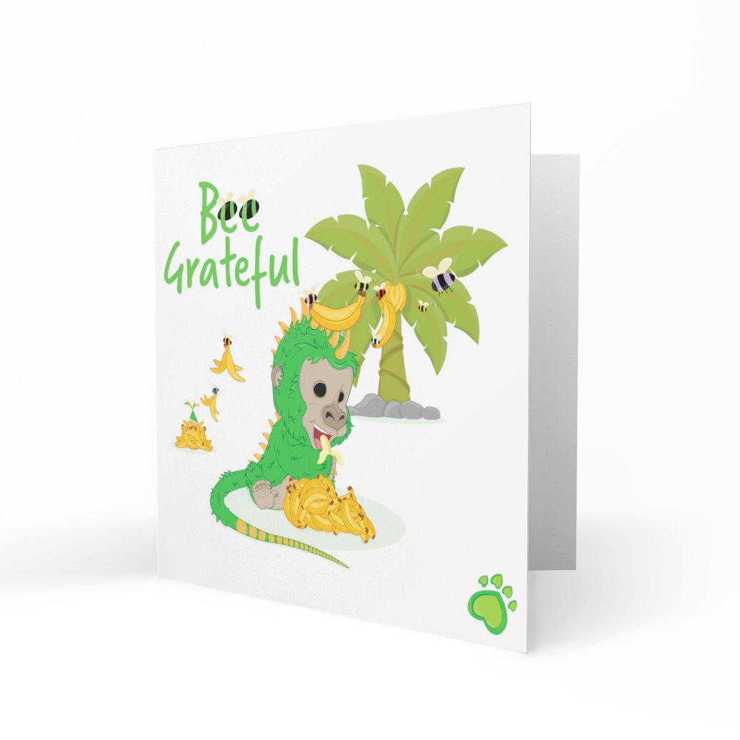 'Bee Grateful' Greeting Cards Chasing Cards 