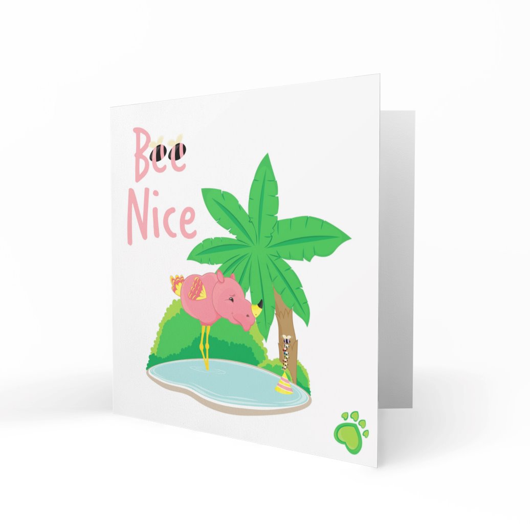 Wholesale - 'Bee Nice' Greeting Cards Chasing Cards 