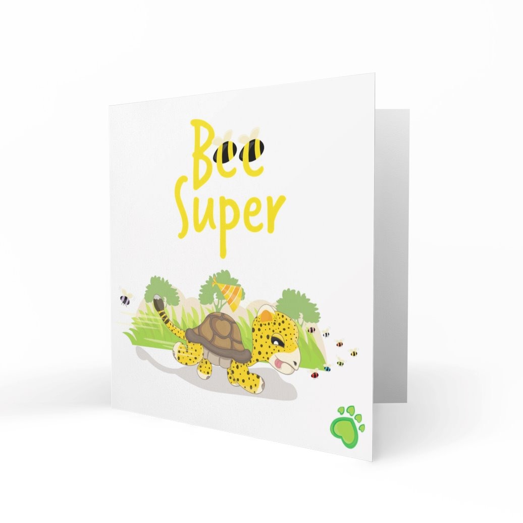 'Bee Super' Greeting Cards Chasing Cards 