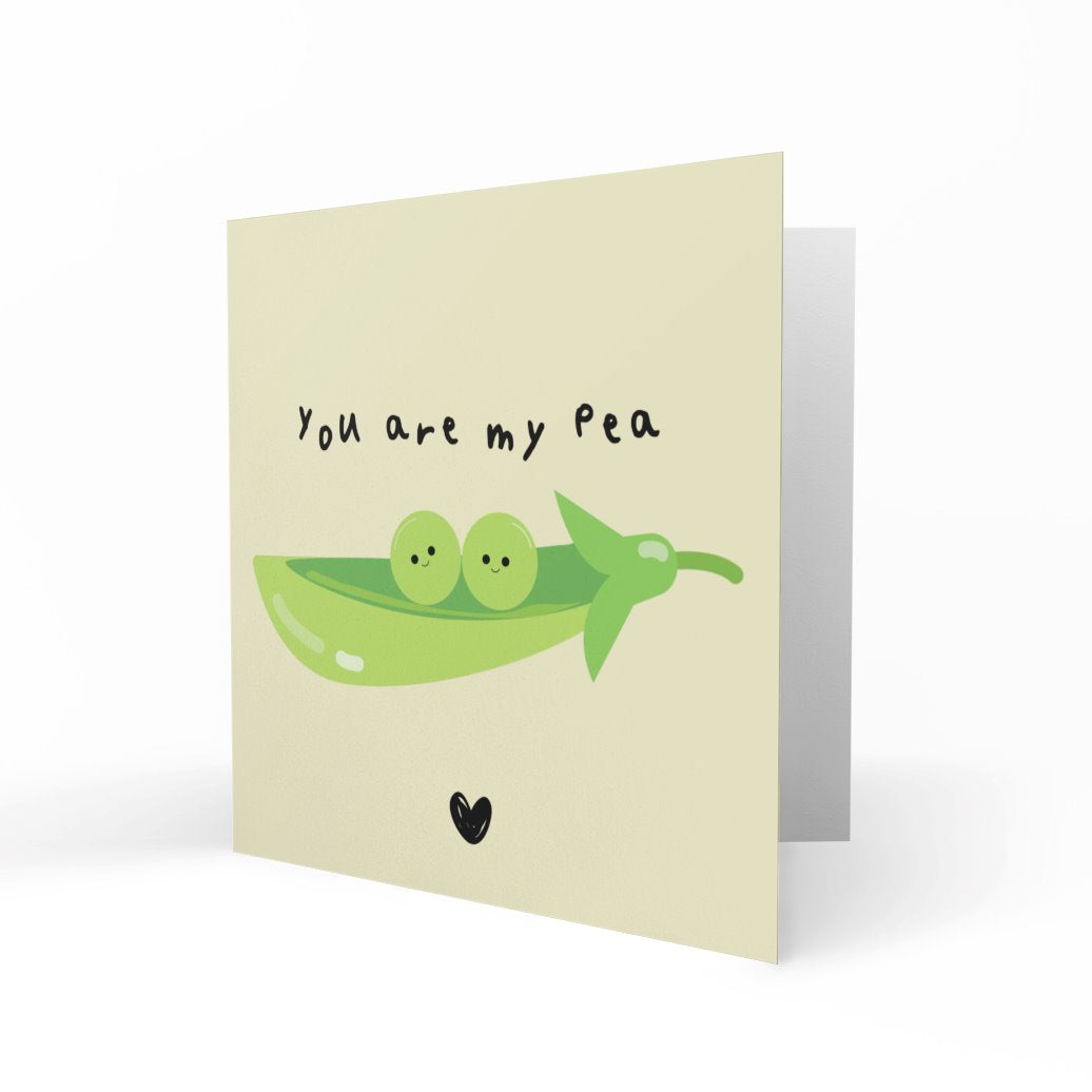 'You Are My Pea' Greeting Cards Just Because 