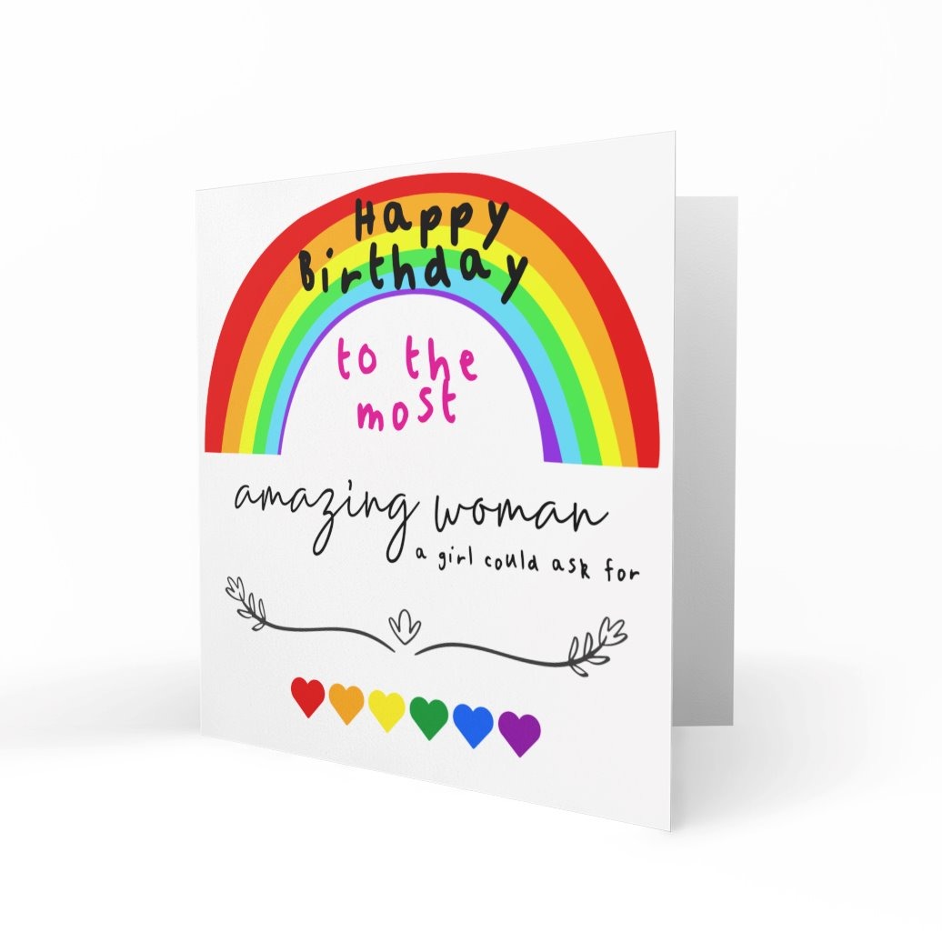 'Most Amazing Woman' Greeting Cards One Love 