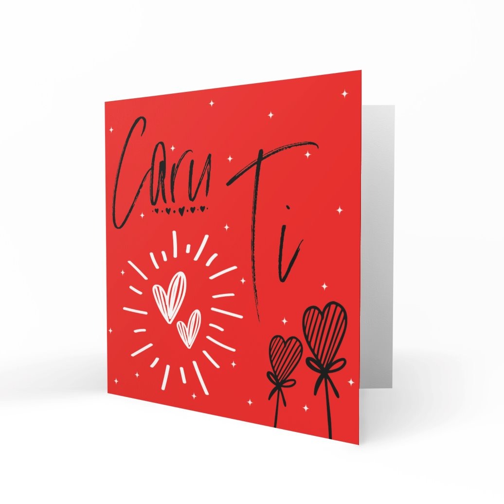 'Caru Ti | Love You' Greeting Cards Cariad Cymreig 