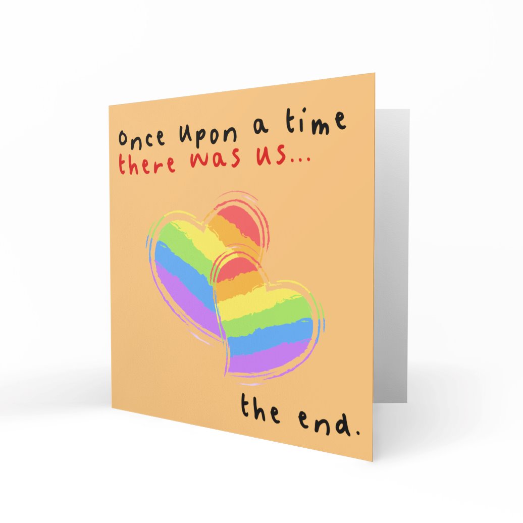 'Once Upon A Time There Was Us' Greeting Cards Just Because 