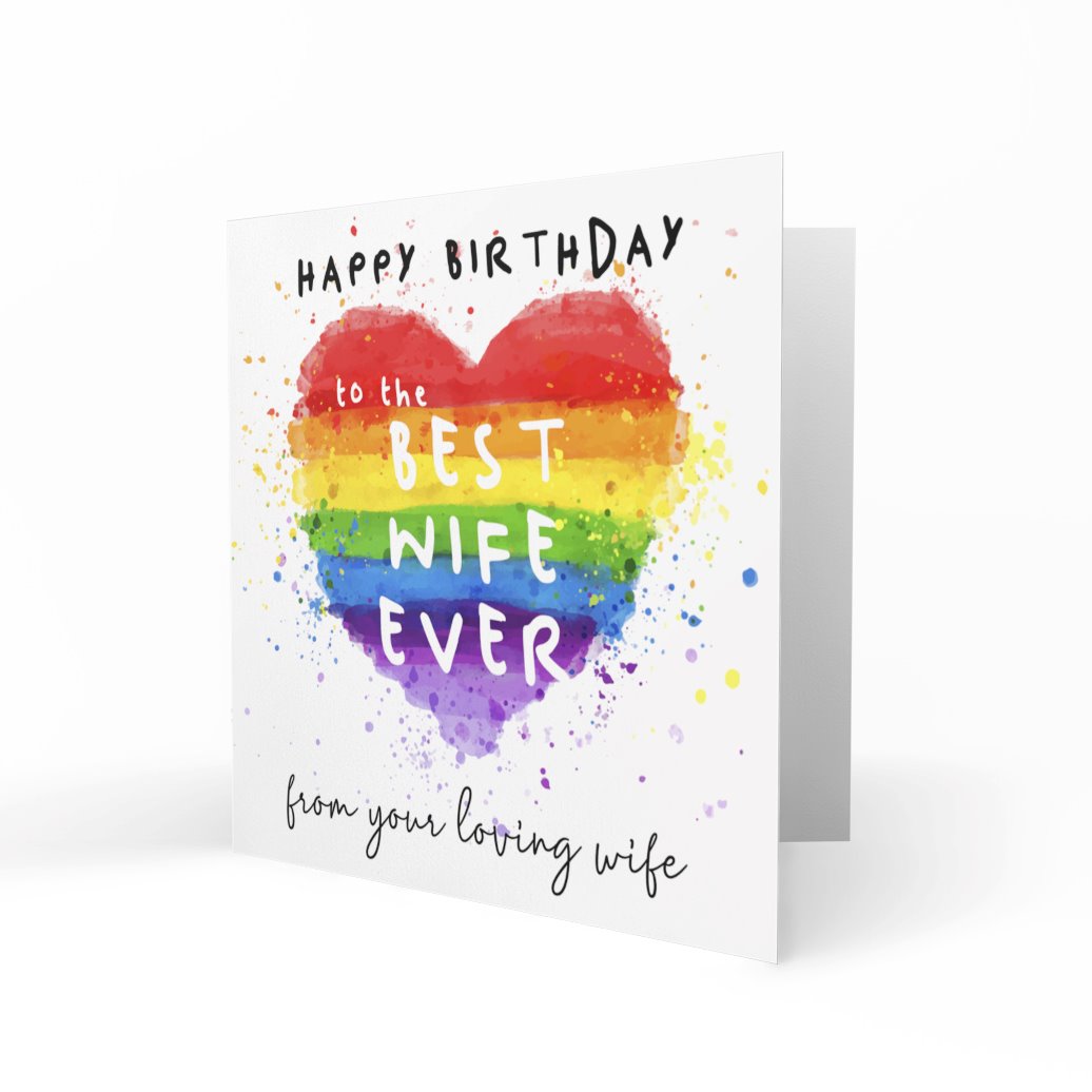 Wholesale - Best Wife Ever Greeting Cards One Love 