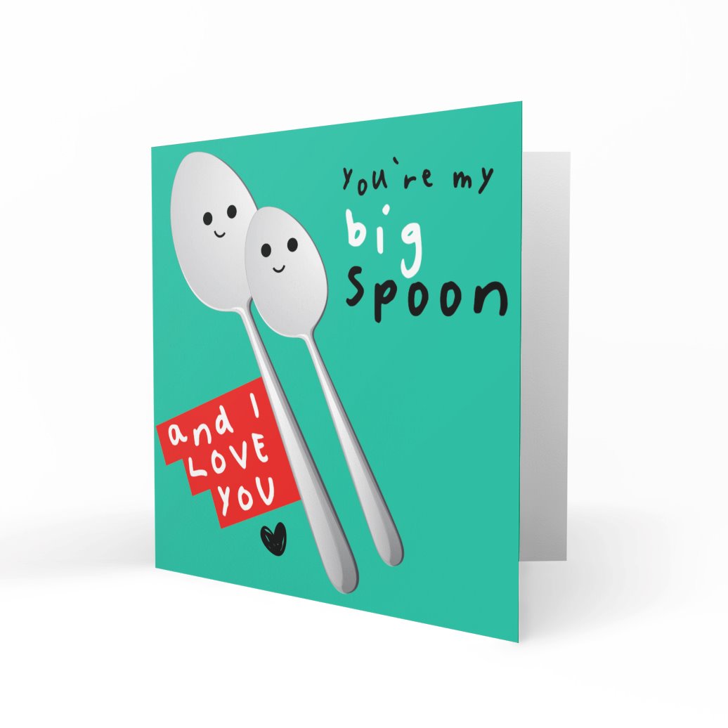 'You're My Big Spoon' Greeting Cards Just Because 