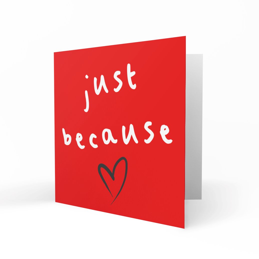 Wholesale - For No Reason Greeting Cards Just Because 