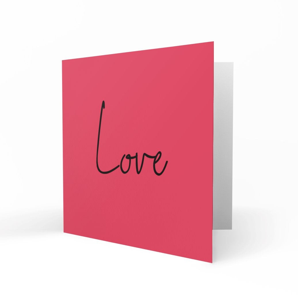 'Love' Greeting Cards Chasing Cards 