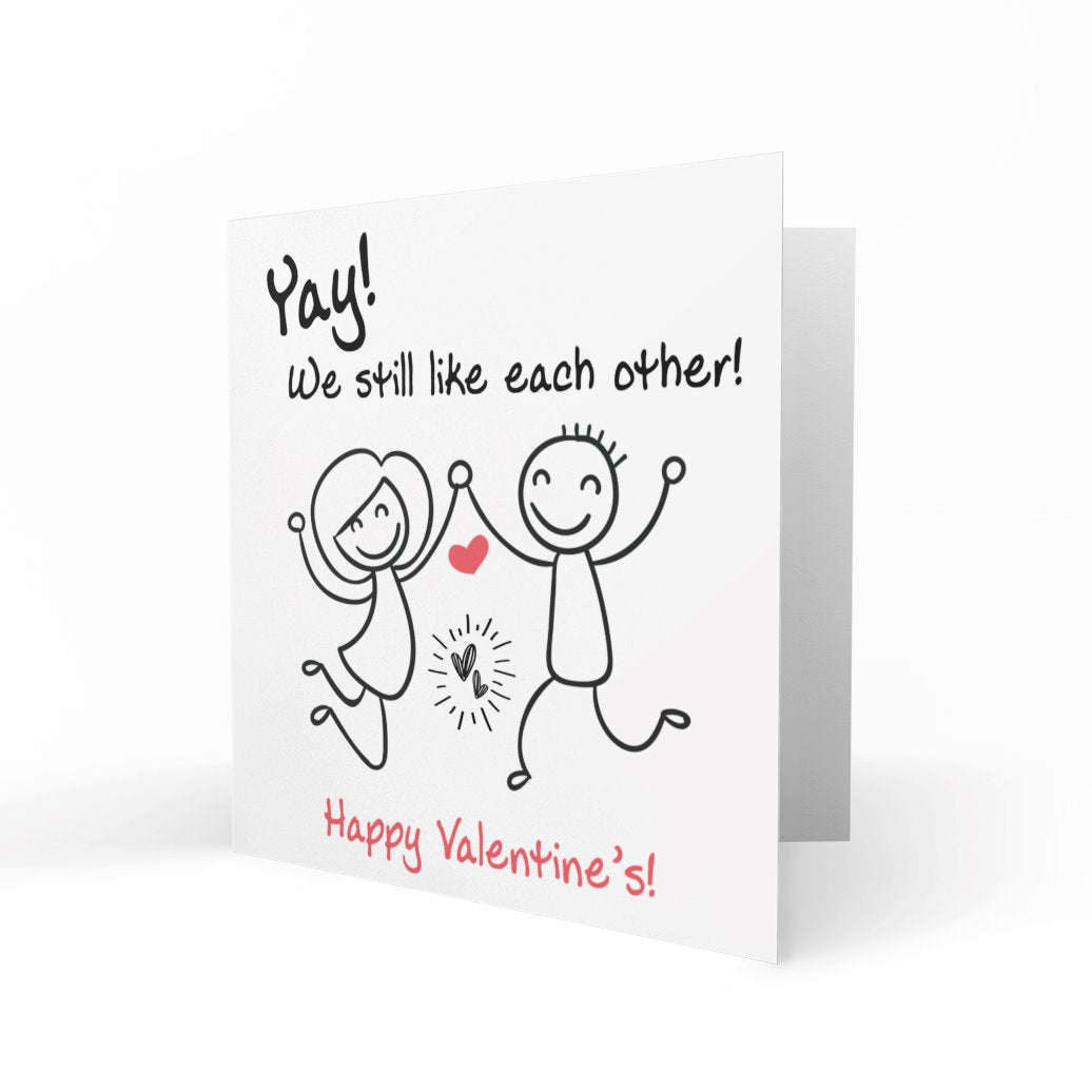 Yay! We Still Like Each Other Greeting Cards Chasing Cards 